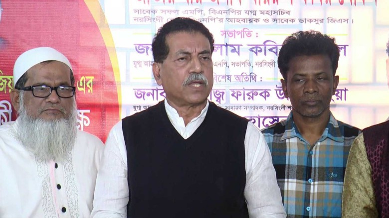 খায়রুল কবির খোকন বললেন, ‘তারেক রহমানই সরকার পতন আন্দোলনের মাস্টারমাইন্ড’...